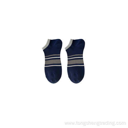 casual striped three-dimensional-sneaker-socks for men